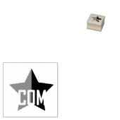 Anarcho-kommunistischer Star Gummistempel (Stempel)
