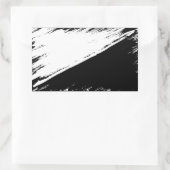 Anarcho-Pazifismus-Flag-Aufkleber Rechteckiger Aufkleber (Tasche)