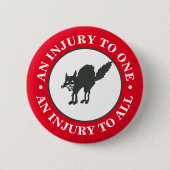 Anarcho-Syndikalismus Button (Vorderseite)