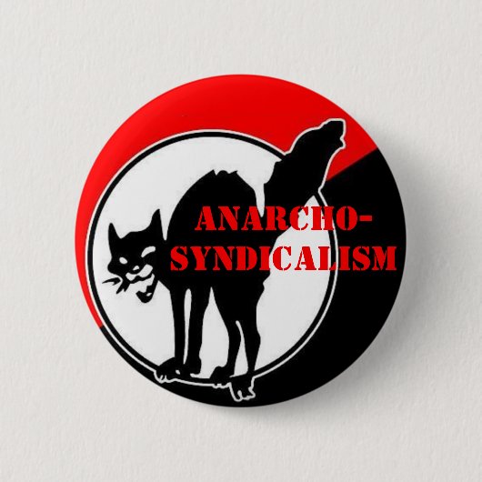 Anarcho-Syndikalismus Button (Vorderseite)