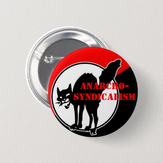Anarcho-Syndikalismus Button (Vorne & Hinten)
