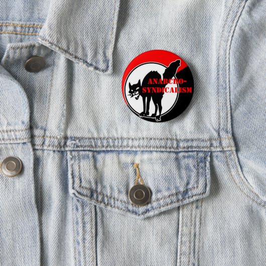 Anarcho-Syndikalismus Button (Beispiel)