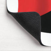 Anarcho-Syndikalismus Flag Mousepad (Ecke)