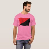 Anarcho-Syndikalismus-Flag-Shirt T-Shirt (Vorne ganz)
