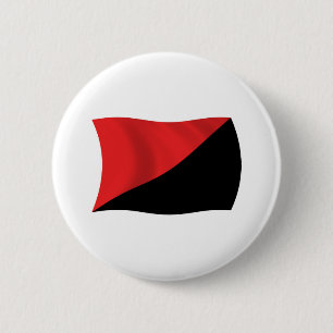Anarcho-Syndikalismus-Flag-Taste Button