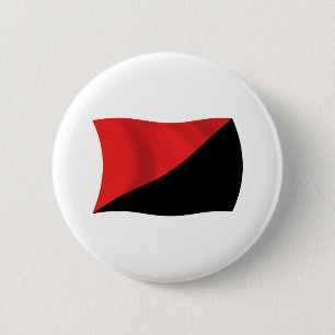 Anarcho-Syndikalismus-Flaggen-Button Button