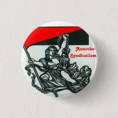Anarchosyndikalismus Button (Vorderseite)