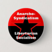Anarchosyndikalismus liberalistischer button (Vorderseite)