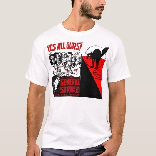 Anarchosyndikalismus T-Shirt (Vorderseite)