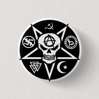 Anarchotik Logo-Knopf Button