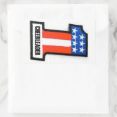 Anarchy Cheerleader Moto Sticker (Tasche)