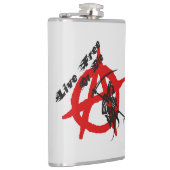 Anarchy Grim Sensenmann Flachmann (Rechts)