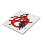 Anarchy Grim Sensenmann Fliese (Seite)