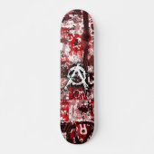 Anarchy Grunge Skateboard (Vorne)