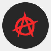Anarchy Sticker (Vorderseite)