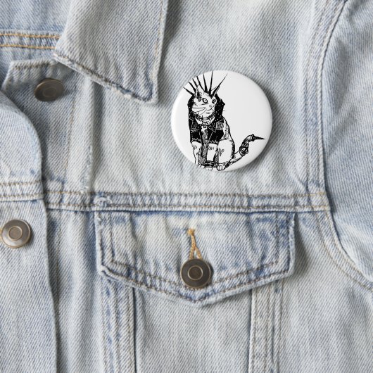 Anarkitty in Großbritannien Button (Beispiel)