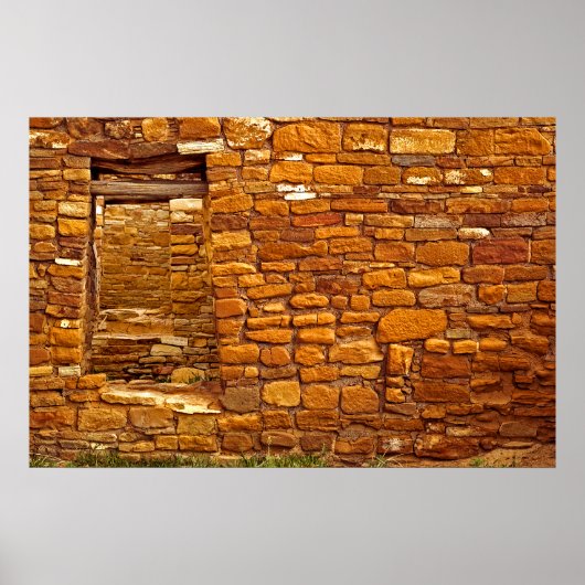 Anasazi Great House Ruins Poster (Vorne)
