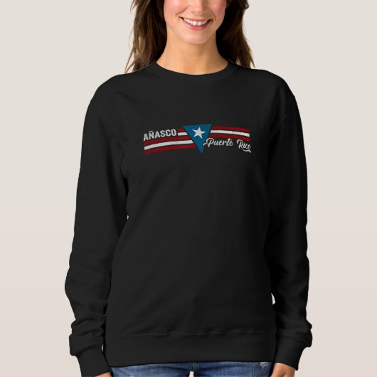 Añasco Puerto Rico Sweatshirt (Vorderseite)