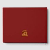 Anastaise Gästebuch (Rückseite)