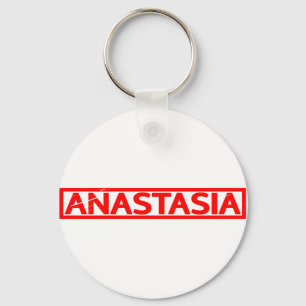Anastasia-Briefmarke Schlüsselanhänger