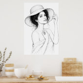 Anastasia Sommerflüstern Poster (Küche)