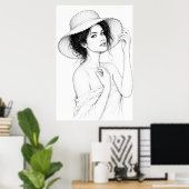 Anastasia Sommerflüstern Poster (Heimbüro)