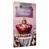 ANASTASIEN ~ GLÜCKLICH OSTERE ~ Wombats ~ Klemmbrett (Rechts)