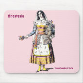 ANASTASIEN ~ Junge Frau CORFU ~ Personalisiert Mousepad (Vorne)