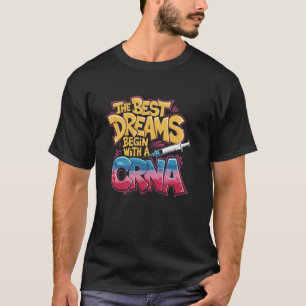 Anästhesie Doktor CRNA Krankenpflege Design Anästh T-Shirt