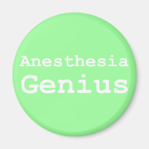 Anästhesie-Genie-Geschenke Magnet