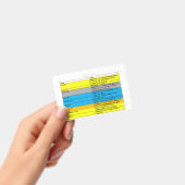 Anästhesie IV Meds Abzeichen Buddy Ausweis (Handheld)