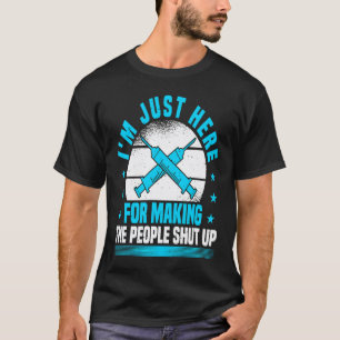 Anästhesie-Krankenschwester bringt die Leute zum S T-Shirt