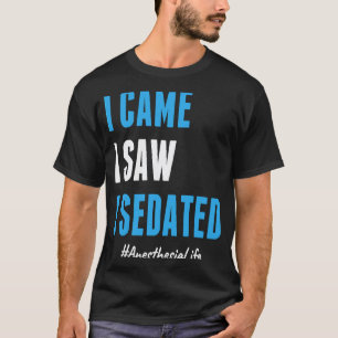 Anästhesie-Krankenschwester CRNA Anästhesist-Assis T-Shirt