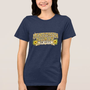 Anästhesie-Krankenschwester PN-Pflicht-T-Shirt Tri-Blend Shirt