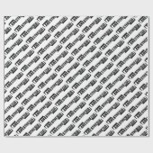 Anästhesie-Mac-Blatt Geschenkpapier (Flach)