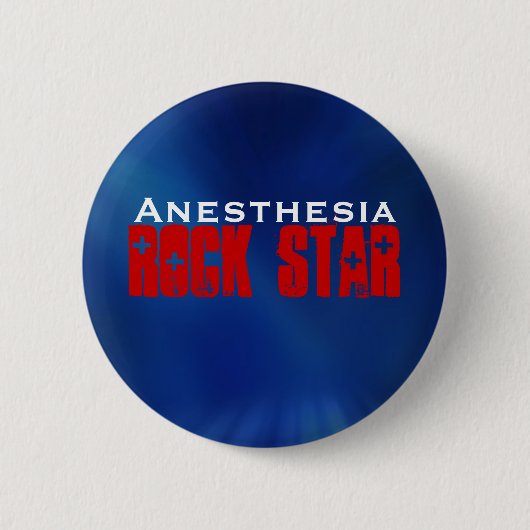 Anästhesie RockStar Button (Vorderseite)
