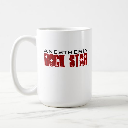 Anästhesie RockStar Tasse - schlicht (Links)