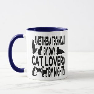 Anästhesie Techniker Cat Lover Tasse