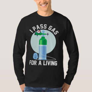 Anästhesiearzt Anästhesiologe I lasse Gas entweich T-Shirt