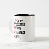 Anästhesiologe Anästhesiologie Doktor Nurse Funny Zweifarbige Tasse (Vorderseite Links)