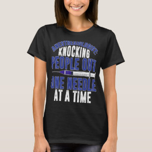 Anästhesiologe, der Menschen aus Anästhesiologie h T-Shirt