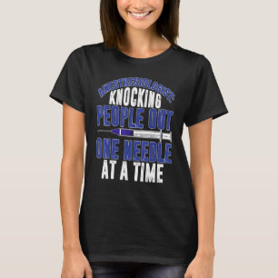 Anästhesiologe, der Menschen aus Anästhesiologie h T-Shirt