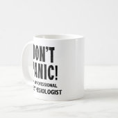 Anästhesiologe Kaffeetasse (Vorderseite Links)