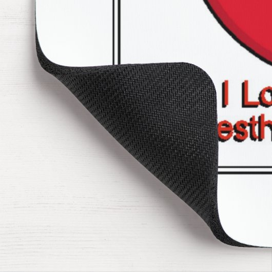 Anästhesiologe Mousepad (Ecke)