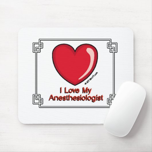 Anästhesiologe Mousepad (Mit Mouse)