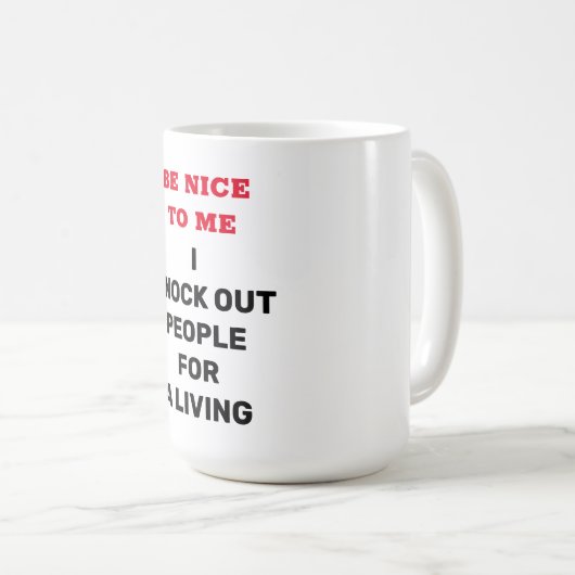 Anästhesiologe Spaß Kaffeetasse (VorderseiteRechts)