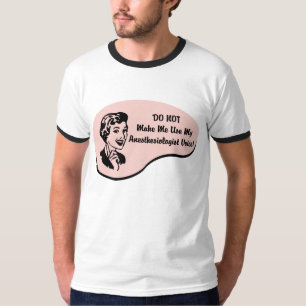 Anästhesiologe-Stimme T-Shirt