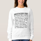 Anästhesiologe Sweatshirt (Vorderseite)