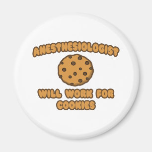 Anästhesiologe .. Wird für Cookies funktionieren Magnet