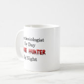 Anästhesiologe-/Zombie-Jäger Kaffeetasse (Vorderseite Links)